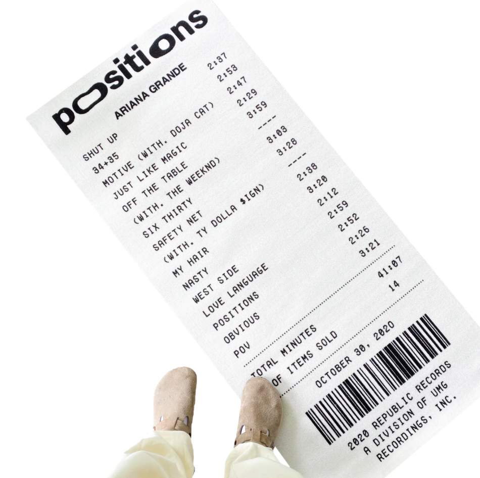 ARIANA GRANDE (Positions Album)